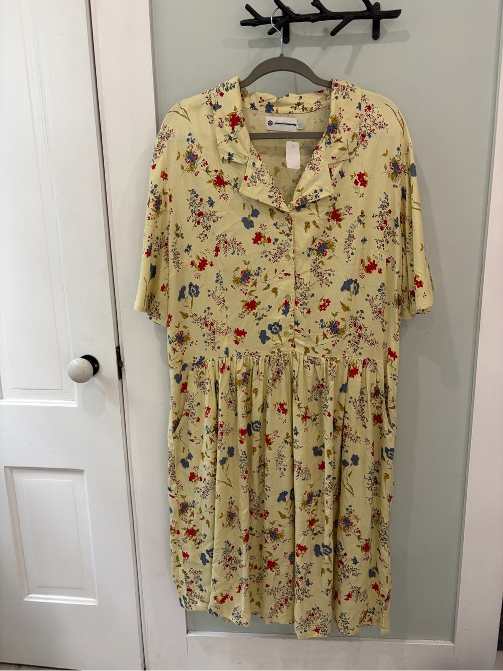 NWOT Ella Simone Vermont Country Store Women’s 2X collared button-front dress